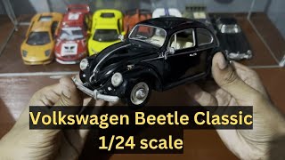 Volkswagen Beetle 1967 DIECAST 124 scale Kinsmart [upl. by Ameyn]