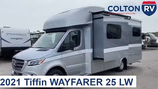 Quick Look 2021 Tiffin Motorhomes WAYFARER 25 LW Class C Diesel Motorhome [upl. by Aniala237]