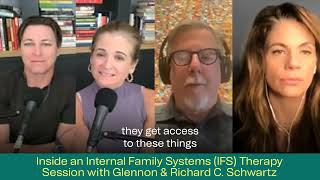 INSIDE AN INTERNAL FAMILY SYSTEMS IFS THERAPY SESSION WITH GLENNON amp DR RICHARD C SCHWARTZ [upl. by Acirema]