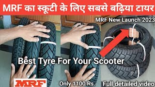 MRF ZAPPER C1 90100 R10 REVIEW ll MRF Zapper C1 Review MRF ZAPPER C1 VS ZAPPER Best Tyre For Activa [upl. by Levon]