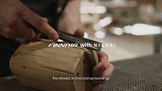 Making of Finnair Lounge Finnair With NIKARI [upl. by Eilsehc]