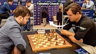 Magnus Carlsen was taken for a Fairplay check after this game  Brilliant Positional Chess [upl. by Otanutrof115]