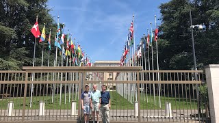 Visiting the United Nations Geneva Switzerland [upl. by Nylear]