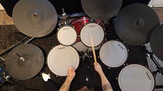 Simple Minds  Waterfront JS Drum Cover [upl. by Siana]