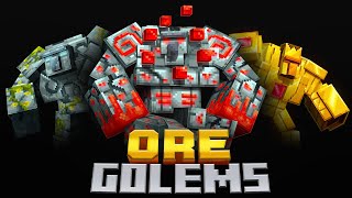 Ore Golems  Minecraft Map Trailer [upl. by Seem860]