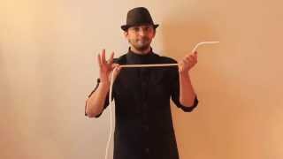 تعلم العاب الخفة  مراجعة 7  rope magic trick revealed [upl. by Ahse]