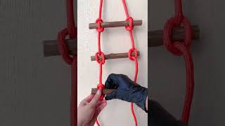 Practical rope knots for tying ladders handed down from ancient times [upl. by Aicirtan]