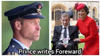 Its been revealed that Prince William has written a Foreward in Rob Burrows wifes memoir [upl. by Nahaj5]