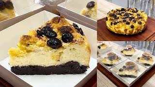 Ternyata modal 8000an slice bisa jadi Crumble Cheese Cake Brownies super ENAK creamy fudgy renyah [upl. by Earezed19]