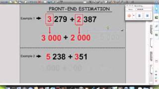 Front End Estimation [upl. by Anirbaz]