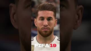 SERGIO RAMOS from FIFA 14 to 23 [upl. by Alegnasor923]