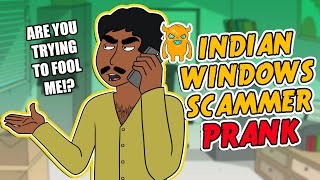 Indian Windows Scammer Prank  Ownage Pranks [upl. by Greta]