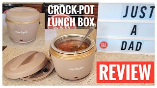 Review Crockpot Electric Lunch Box Food Warmer Blush Pink I LOVE IT [upl. by Thadeus]