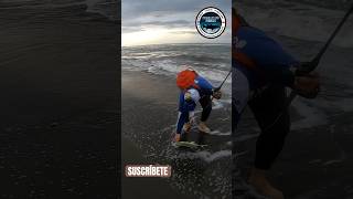 Pesca de Jurel de orilla de playa SUSCRÍBETE 👏🏼👏🏼 orilla playa jureles pesca fishing [upl. by Anerroc]