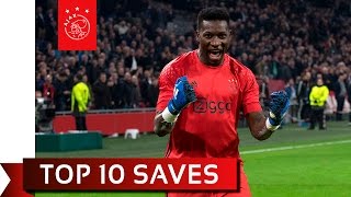 TOP 10 SAVES  Andre Onana [upl. by Enaujed]