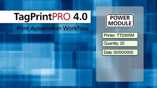 TagPrint® Pro  Print Automation EN [upl. by Tennes267]