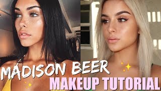 MADISON BEER INSPIRED MAKEUP TUTORIAL  Aidette Cancino [upl. by Ettolrahs285]