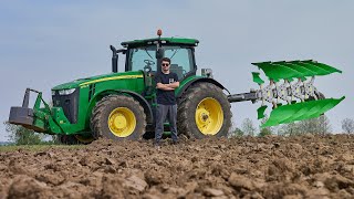 ARATURA CON IL JOHN DEERE 8R DOPO 10 ANNI  TractorVlog 69 [upl. by Sanez]