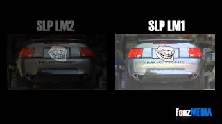 SLP Loudmouth 1 vs 2 on a Mach 1 with Kooks Headers [upl. by Delaine]