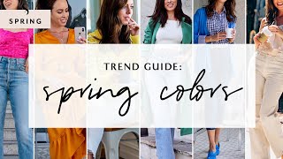 Spring Color Trends 2021 I Sydne Summer [upl. by Moneta]