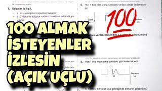 10Sınıf Fizik 2Dönem 1Yazılı [upl. by Elicia450]