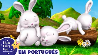 Desenho para Bebe  Coelhinhos dormindo  Canções para Bebe  Little Baby Bum em Português [upl. by Hoover15]