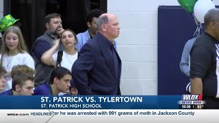 BOYS BASKETBALL St Patrick vs Tylertown 012624 [upl. by Nitram]