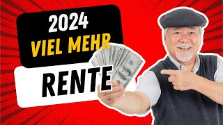 Krasse Rentenerhöhung 💥 Kommt 2024 die höchste Rentenerhöhung aller Zeiten [upl. by Nnylirret408]