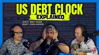 US Debt Clock  EXPLAINED  Part 1  How Much Debt Can WE Handle Before We Bust [upl. by Haida23]