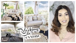 Relooking Déco  Une Terrasse Métamorphosée  Idées  Astuces  DIY ♡ [upl. by Miett]