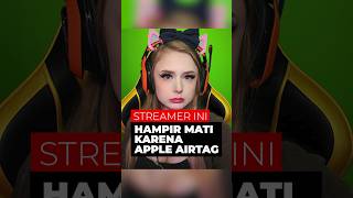 Streamer ini hampir mati karena Apple AirTag [upl. by Ayvid31]