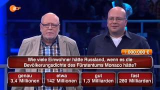 ZDF Rette die Million Folge 13 vom 15 August 2013 I Do 15082013 [upl. by Eiboj]