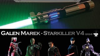 Galen Marek Lightsaber  Starkiller V4  2024 Warsabers  Proffie [upl. by Retsam]