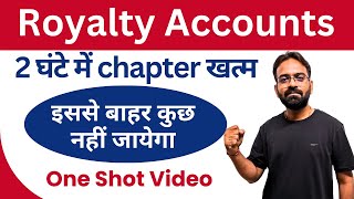 Royalty Accounts  One Shot  Financial Accounting  BComBBA 1st Year [upl. by Ennaisoj736]