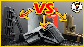 BRACE YourselfNEW SB Tactical SBA5 Pistol Stabilizing Brace vs SBA3 amp SBA4 Which One Is BEST [upl. by Anirdnajela]