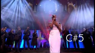 Alexandra Burke Live Vocal Range D3  Bb5 [upl. by Harv902]