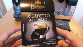 Lidl Bellarom Kaffeekapseln im Test  kompatibel mit NespressoMaschinen [upl. by Schertz]