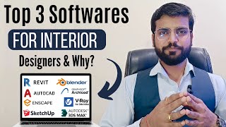 Most Useful Softwares in Interior Designing  Top 3 Softwares [upl. by Theo172]