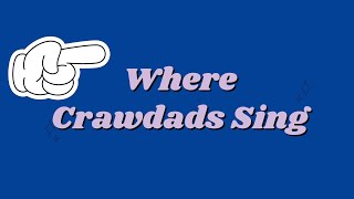 Where Crawdads Sing 가재가 노래하는 곳 챗gpt [upl. by Porta]