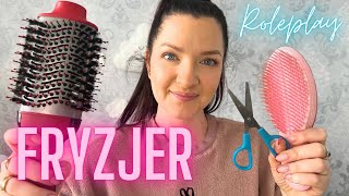 ROLEPLAY • Najmilsza FRYZJERKA Na Świecie 💇🏻‍♀️ Czesanie Suszenie itp 🥰 ASMR Po Polsku 4K [upl. by Nonek]