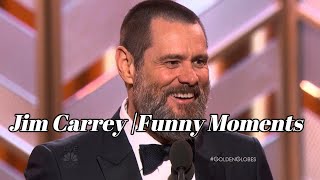 Jim Carrey  Golden Globe Funny Moments [upl. by Luisa198]