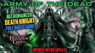 Necromancer Death Knight  PaladinWizard Build Guide  Baldurs Gate 3 [upl. by Branch774]