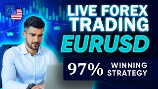 Live Forex Trading EURUSD  Strategies amp Signals 06122023 [upl. by Zug152]