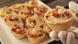 High tea Recipe  Mini Chicken Quiche Recipe By Chef Hafsa  Hafsas Kitchen [upl. by Lebaron]