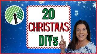 20 Dollar Tree Christmas DIYsHigh End Dollar Tree Christmas DIYs [upl. by Sexton177]