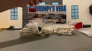 Grumpy’s 1972 Chevy Vega Pro Stocker Drag Car unboxing [upl. by Obeng343]