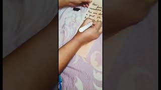 Glitter Letter Writing Revealing 🪬🧚❤️🫂 letter glitter reveal shorts trending youtubeshorts yt [upl. by Refinej]