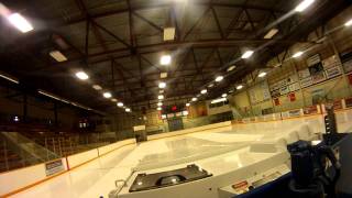 Zamboni ice clean GOPRO 960 [upl. by Dewees]