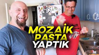 PORTAKALLI MOZAİK PASTA YAPIMI  Disket Kutusu Mutfağı [upl. by Asiluy]