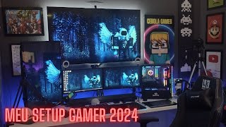 MEU SETUP GAMER 2024 5 [upl. by Kinemod505]